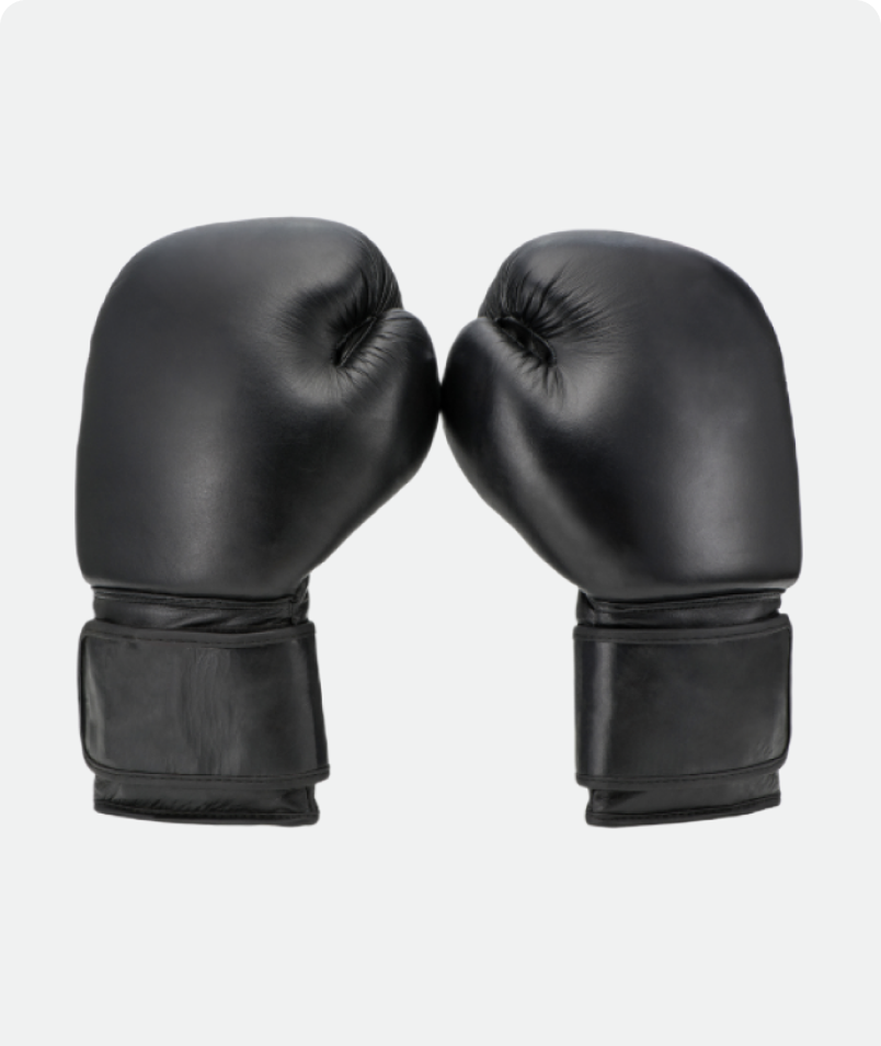 Kick boxing gloves